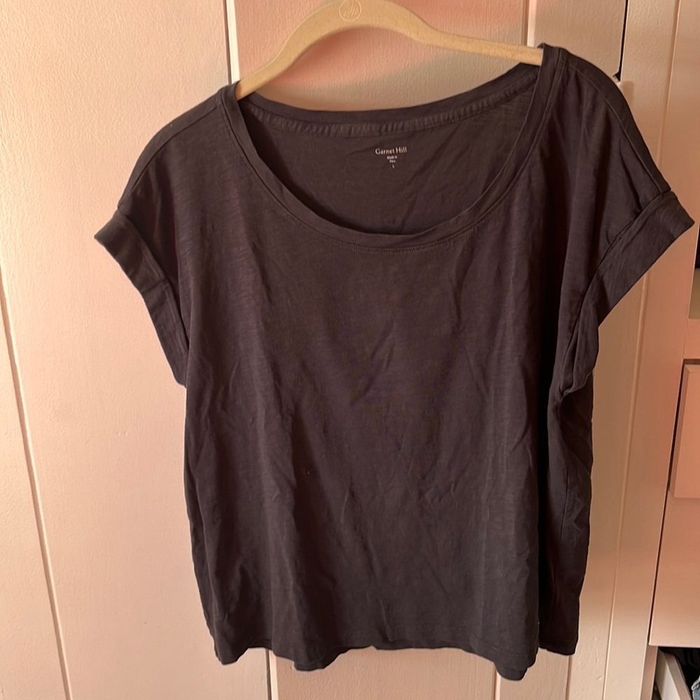 Garnet Hill shirt, size L